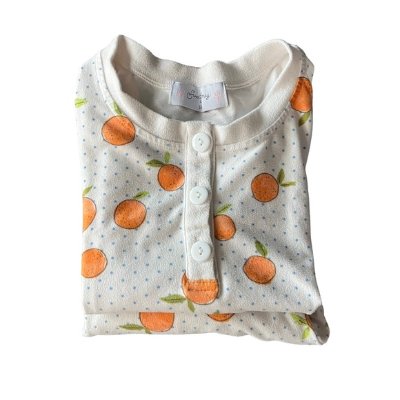 Sweet Honey Oranges Jogger Pajamas Size 5 - Picture 10 of 11
